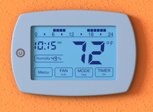 thermostat panel